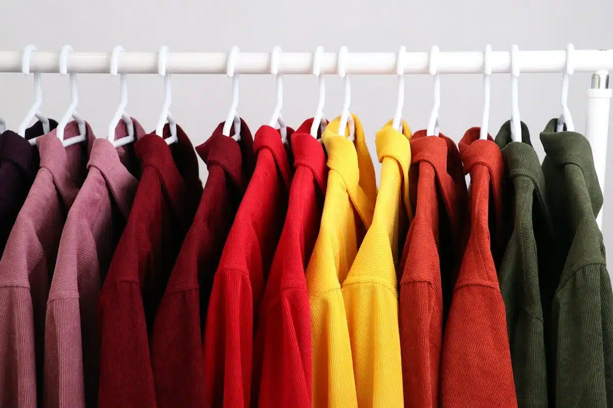 couleurs  vêtements