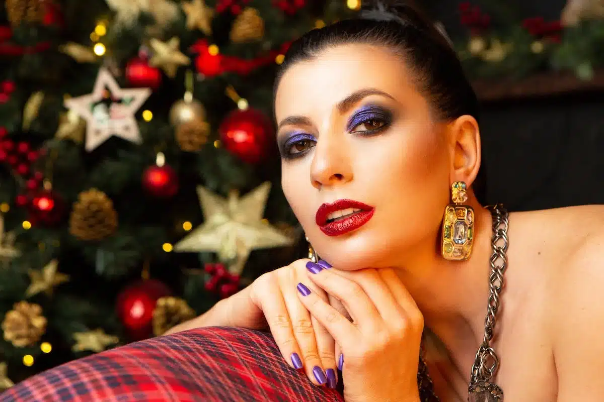 maquillage  noël