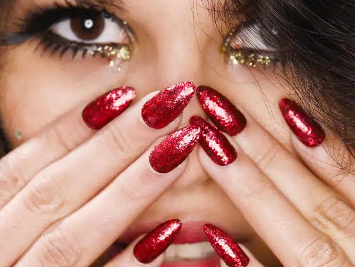 ongle noel