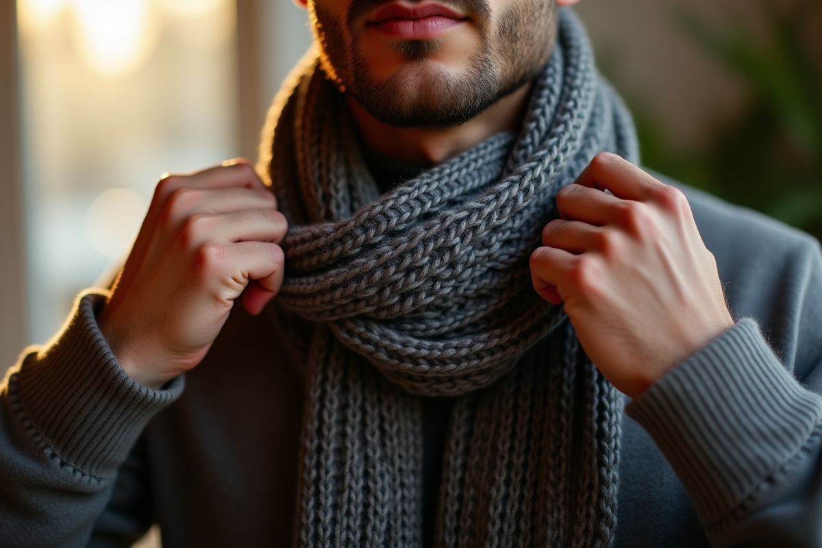 écharpe stylée